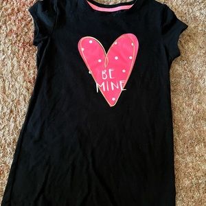 Girls Cat & Jack Valentine’s Size 10/12 S/S Tee